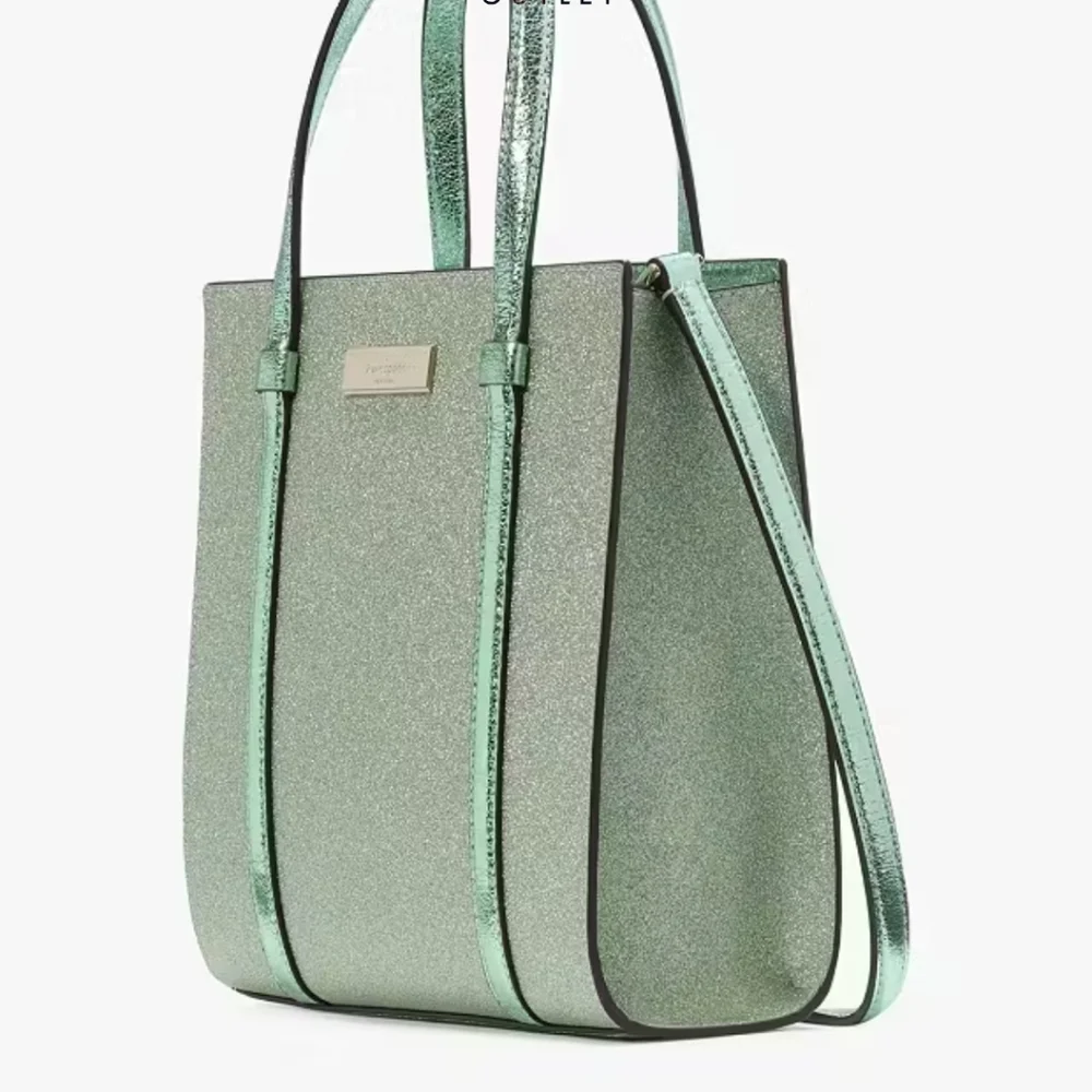 Kate Spade Kenzie Sparkle Small Tote NWOT - Picture 5 of 7